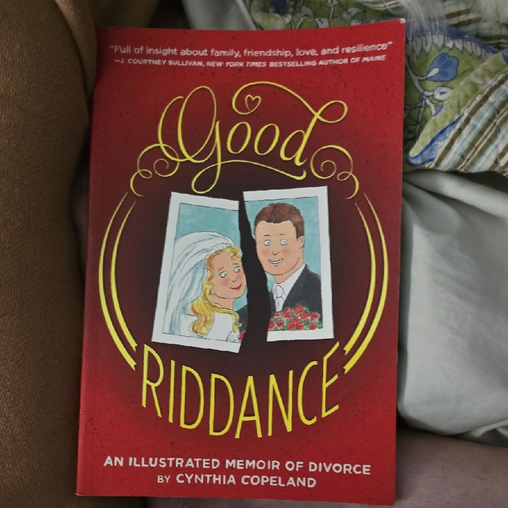 Abrams Books Red 'Good Riddance' Illustrated Memoir